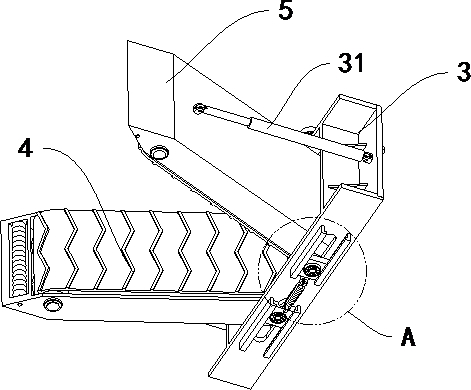 Cargo unloading platform for logistics transportation