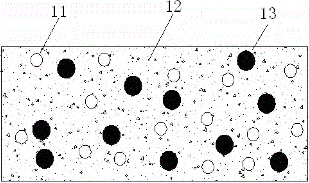 A self-healing system of composite capsule underground structure concrete with built-in aerobic microorganisms