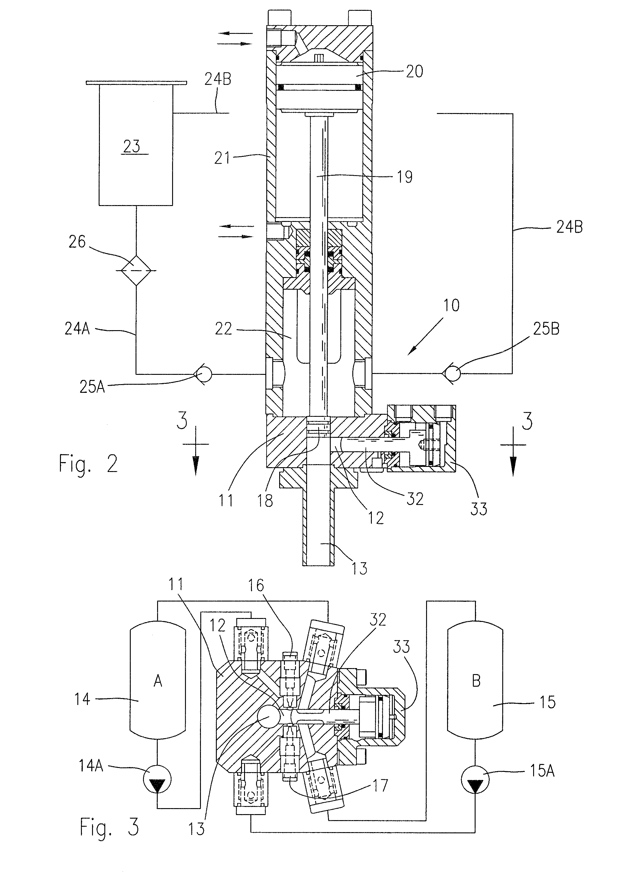 High-pressure mixing method and apparatus, with a self-lubricating and scraping device