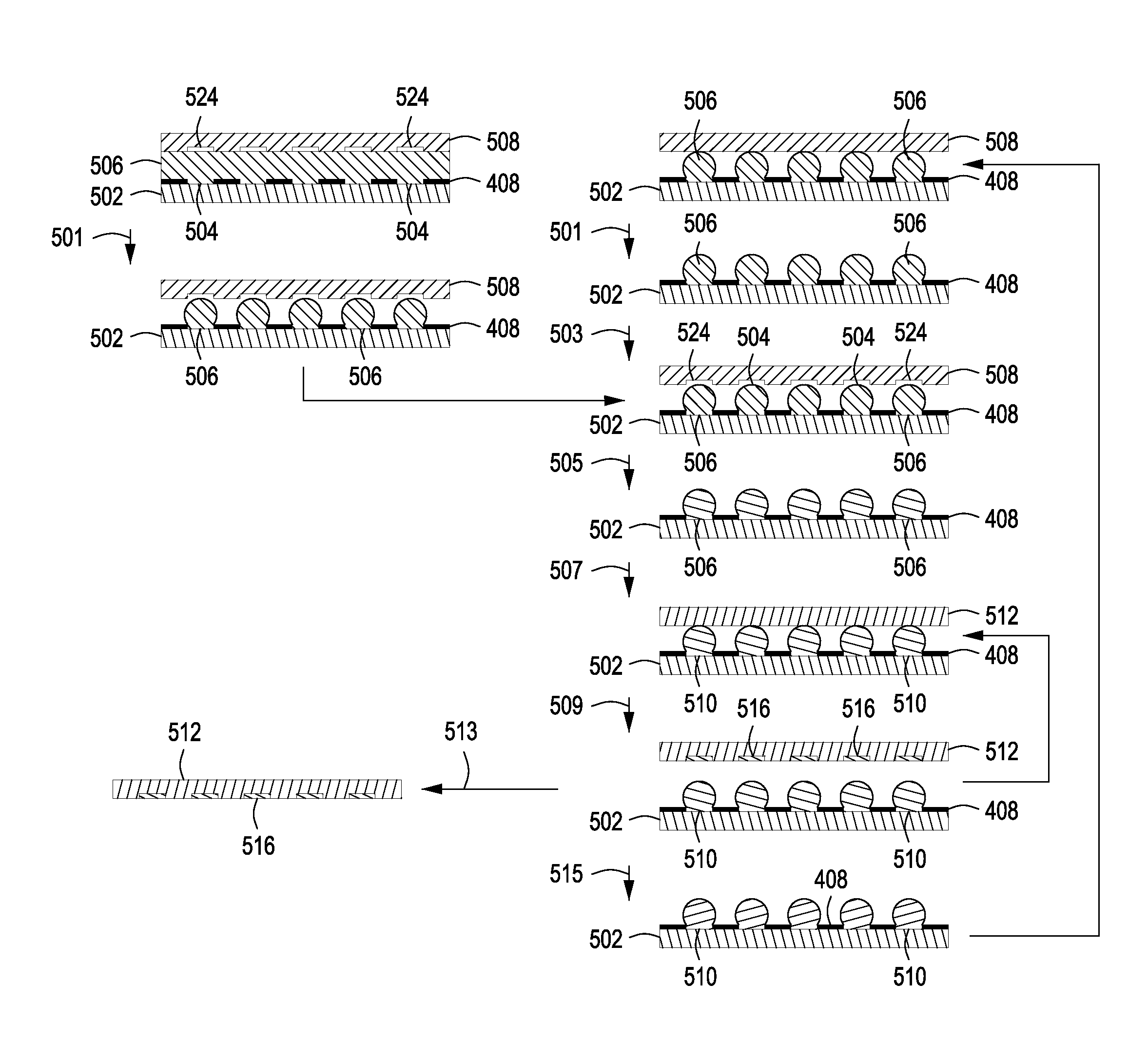 Methods for manufacturing molecular arrays