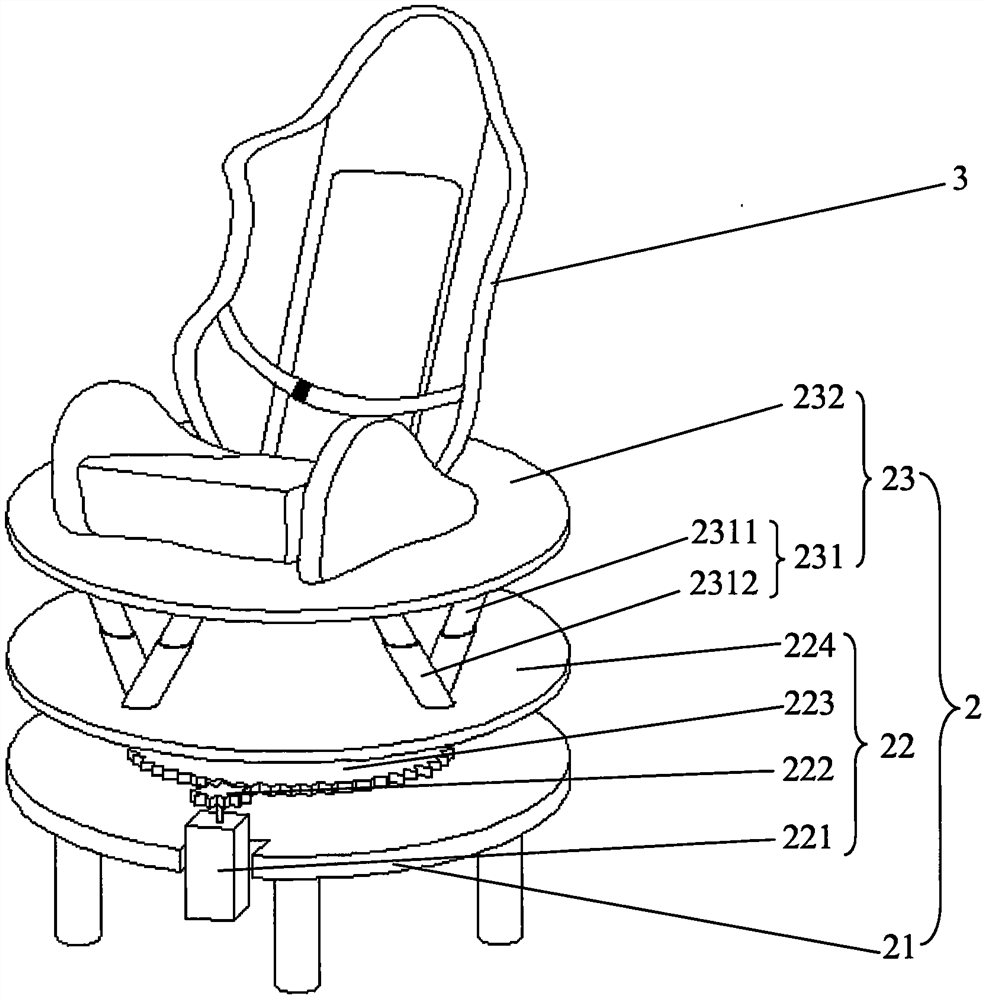 Anti-VR (virtual reality) dizziness platform device