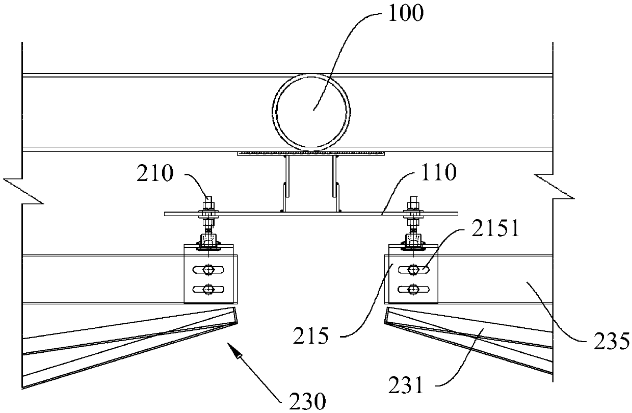 Installation method of adjustable curtain wall