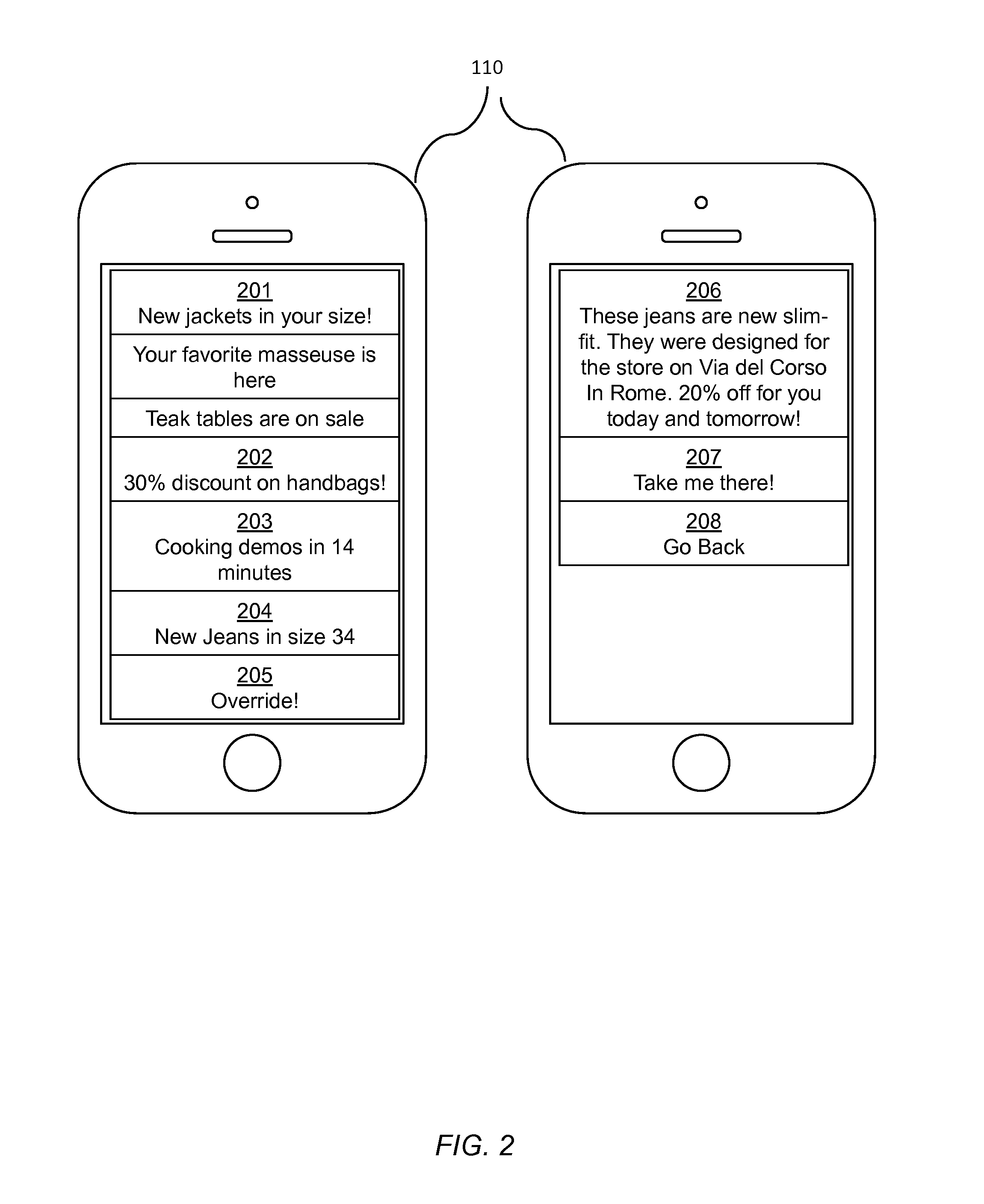 System and method for electronic interaction with merchandising venues