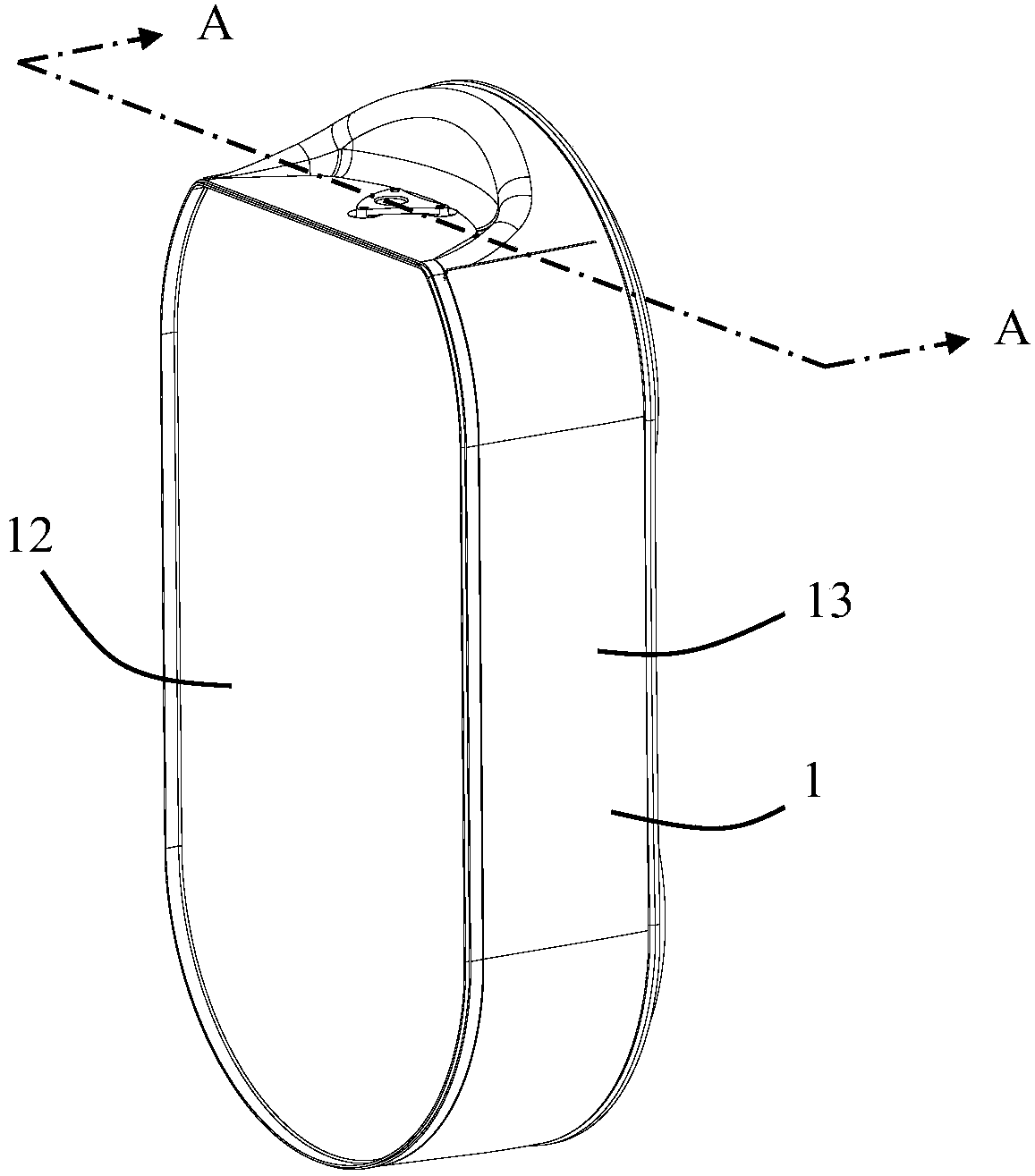 Tail gas after-treatment mixing device