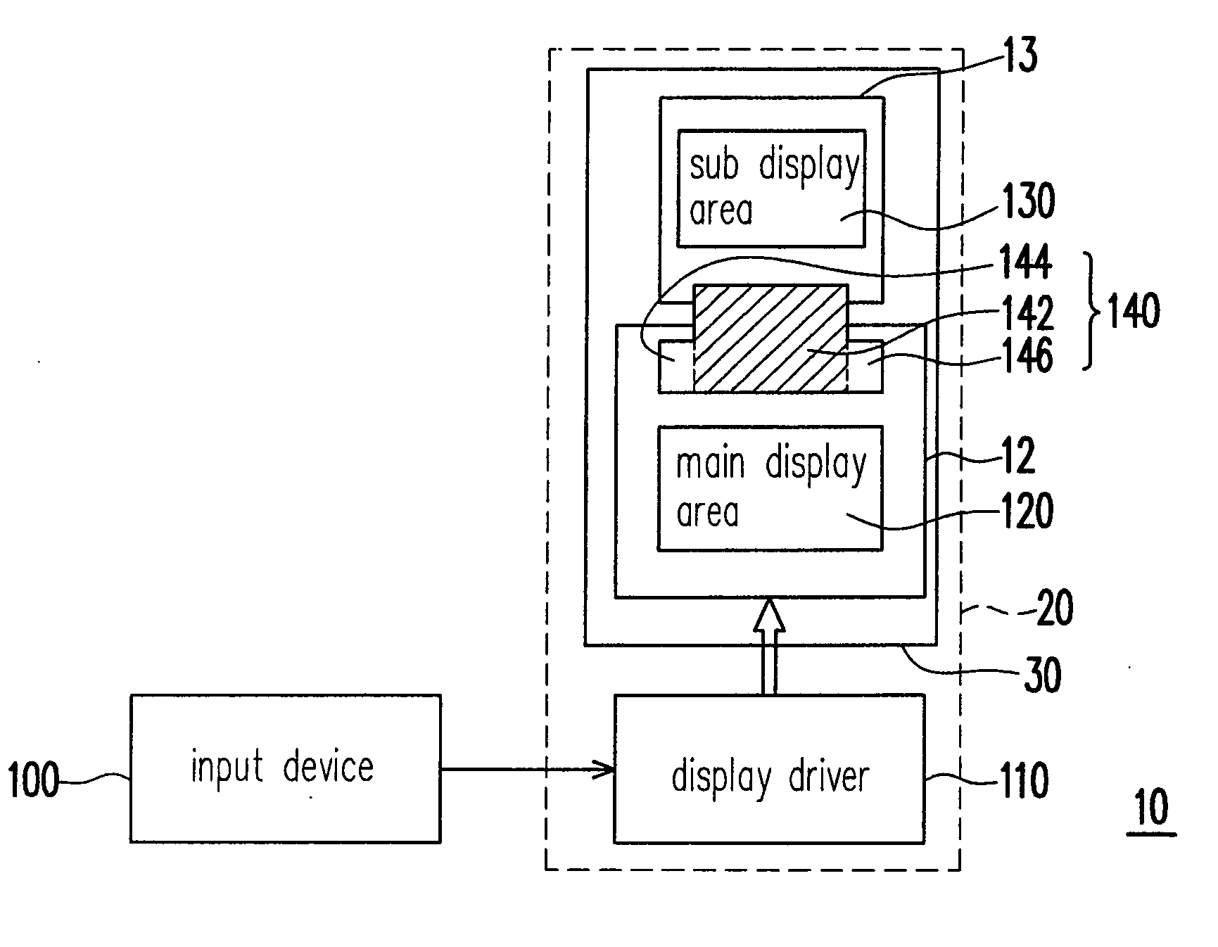 Driving circuit and multi-display apparatus and electronic device using the same