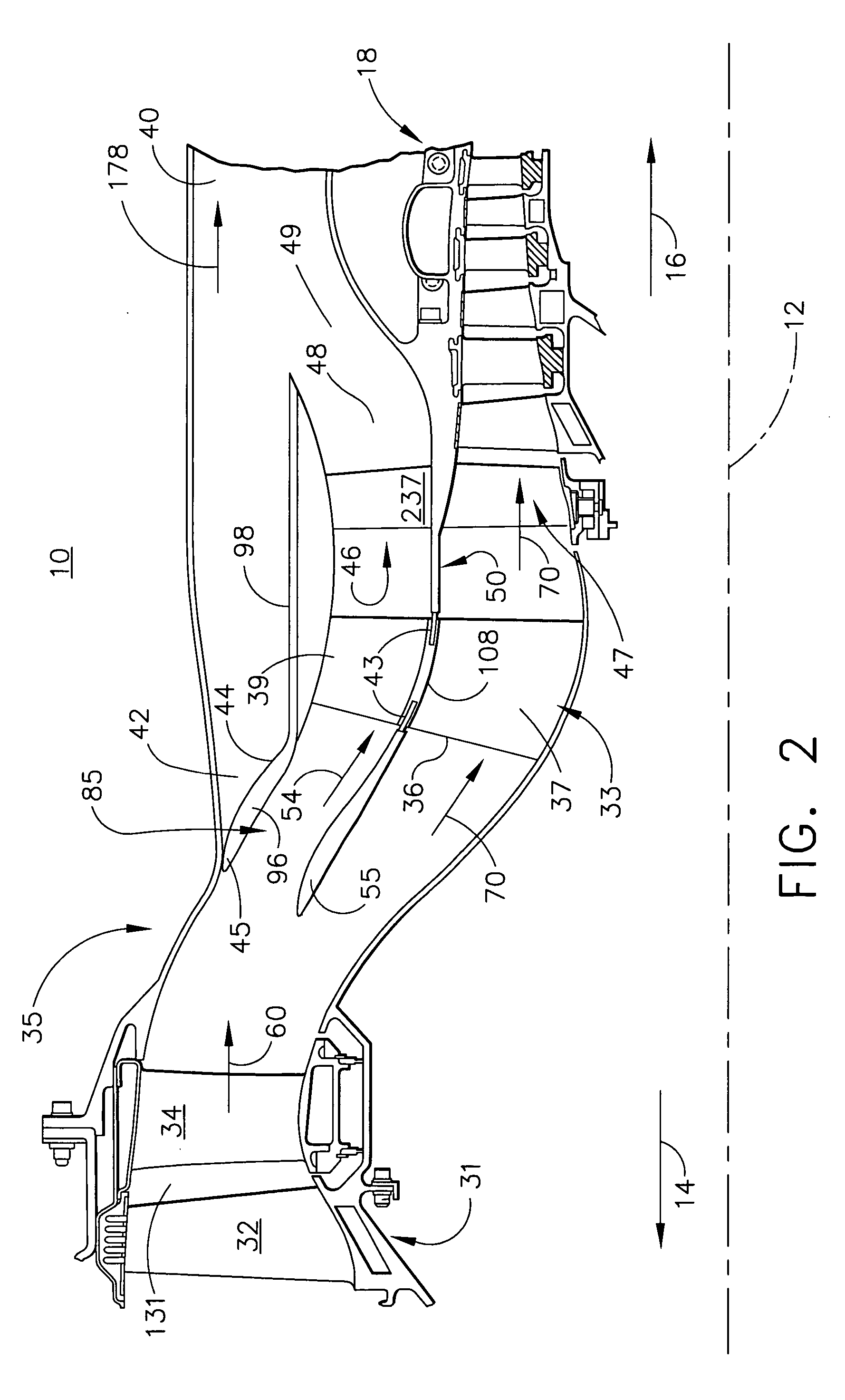 Gas turbine engine with variable pressure ratio fan system