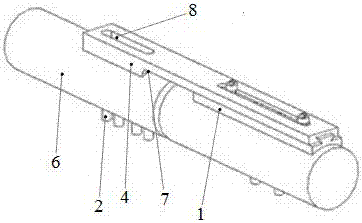 Bone plate fixing plate which is in accordance with bone healing process