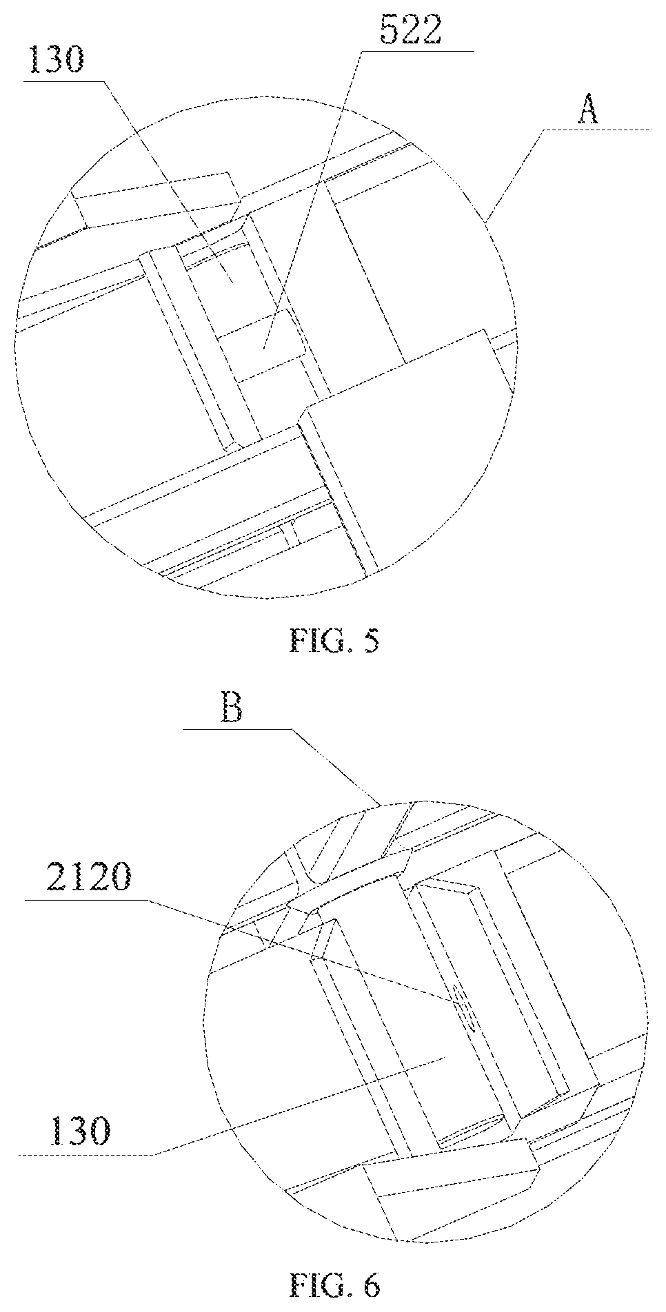 Discharging device for vinasse tank