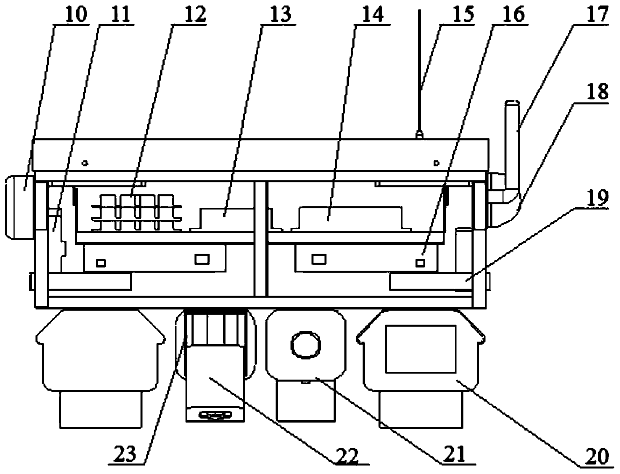 Pulverized coil conveying belt safety inspection robot and use method thereof