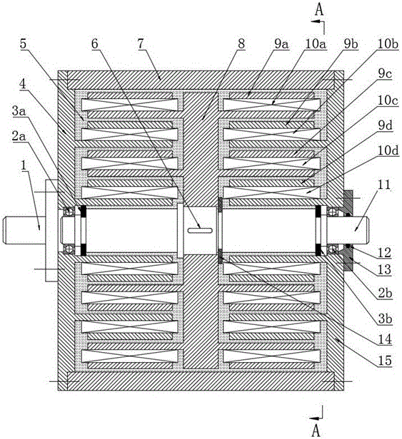 Radial multi-layer magneto-rheological clutch