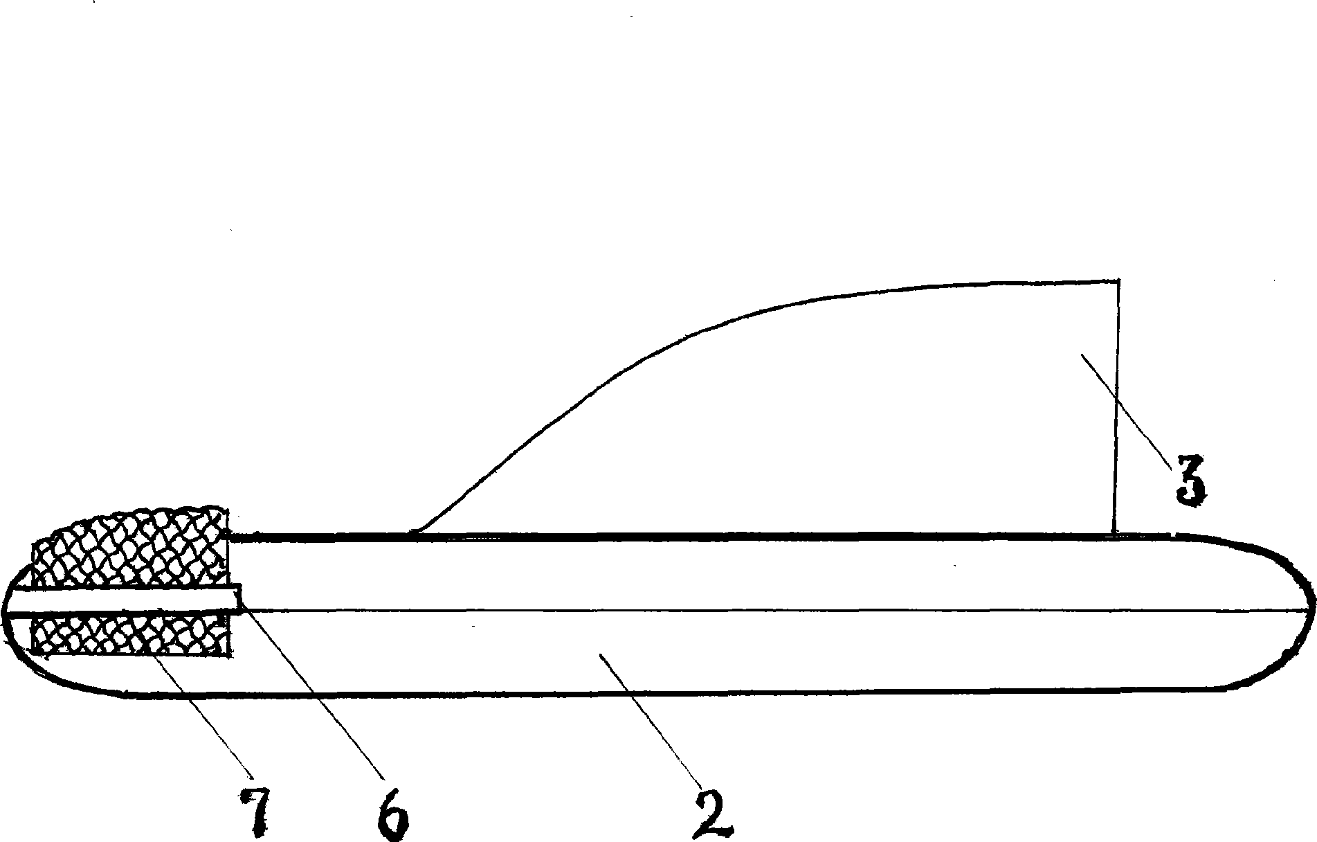 Bedpan capable of supporting buttocks and waist of clinical patient by inflating