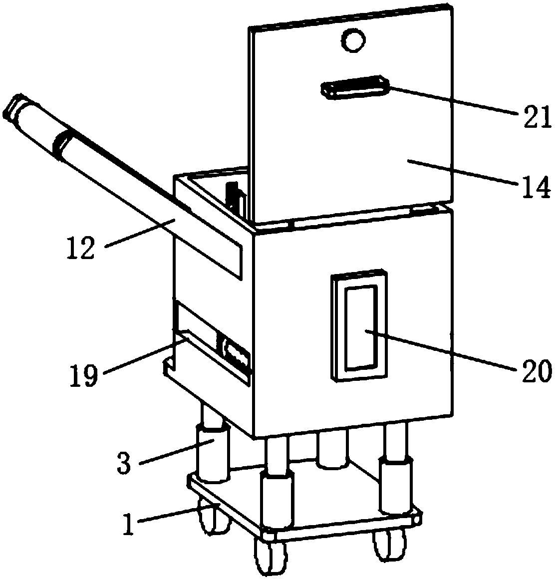 Traction device for copper and copper alloy narrow-band continuous casting