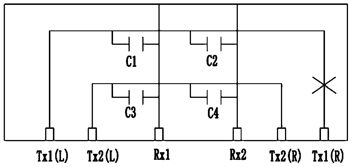 Test method and test device for touch panel