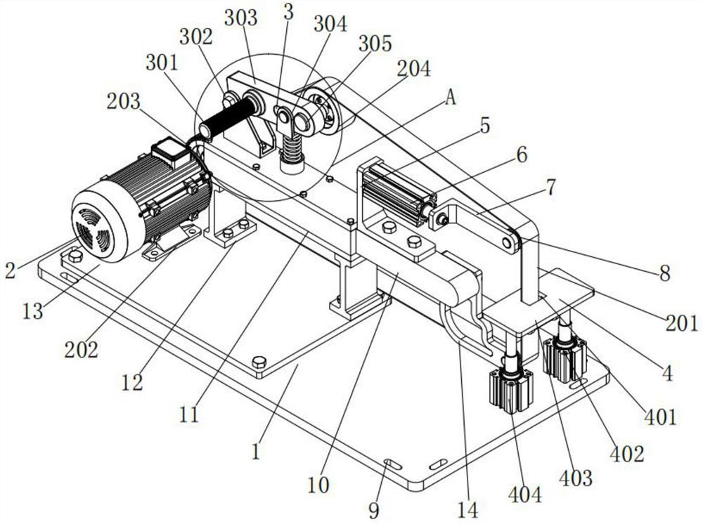 Belt sander with polishing angle adjusting function and using method thereof