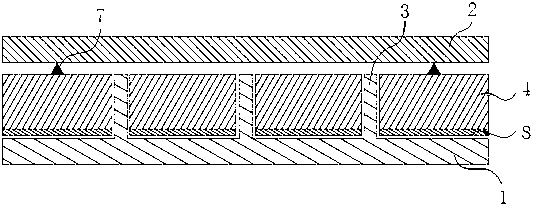 Explosive welding method of arranging multiple reinforcing ribs between large-area double-layer steel plates