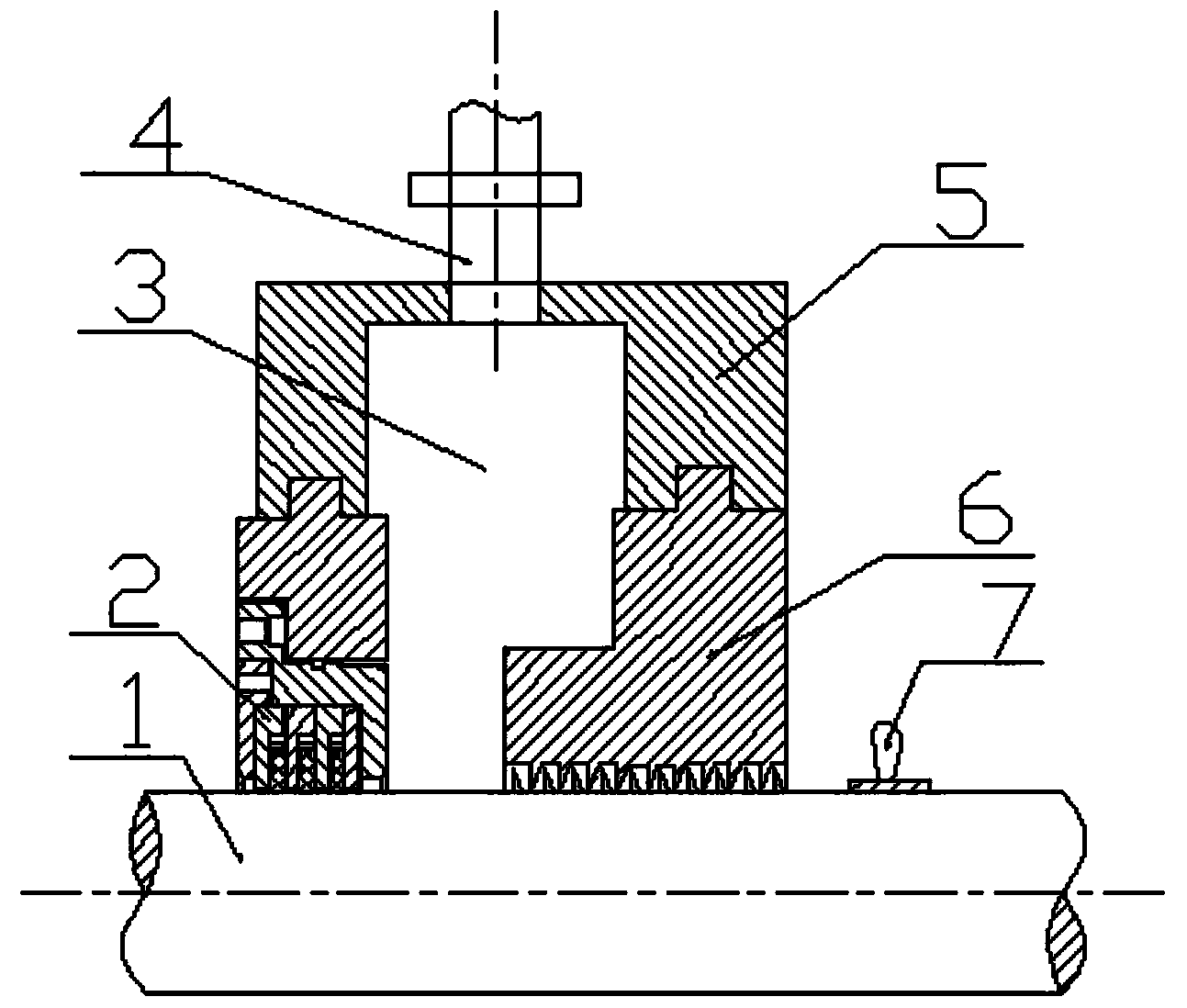 Shaft end seal device for organic working medium radial-inward-flow turbine