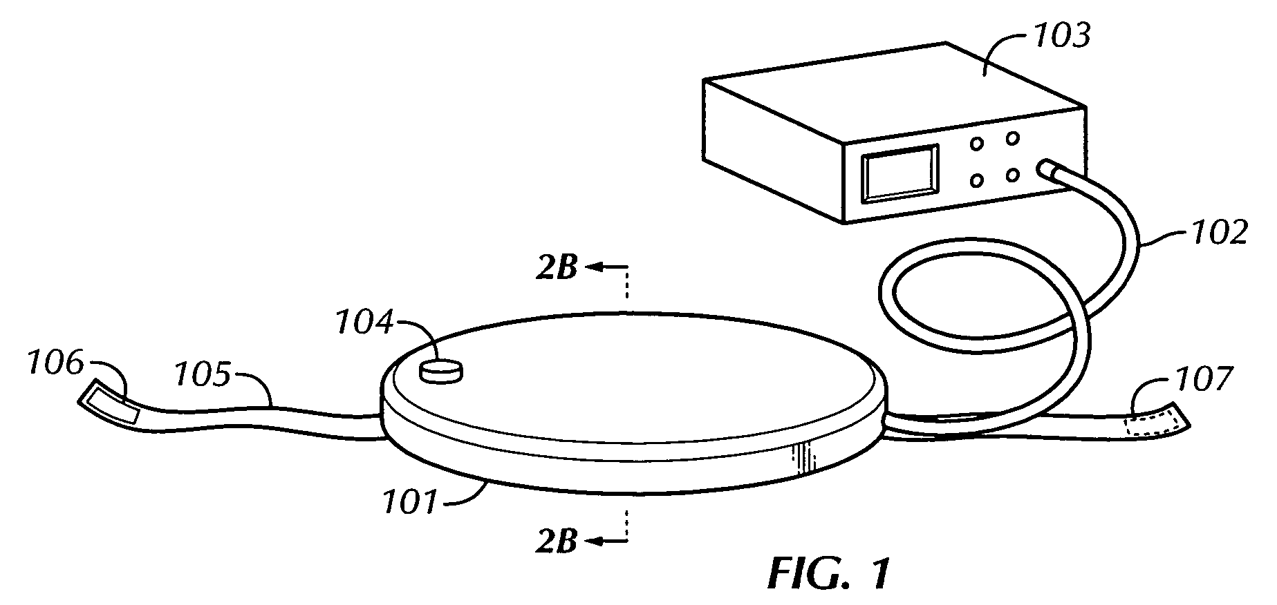 Radio frequency diathermy application system and device