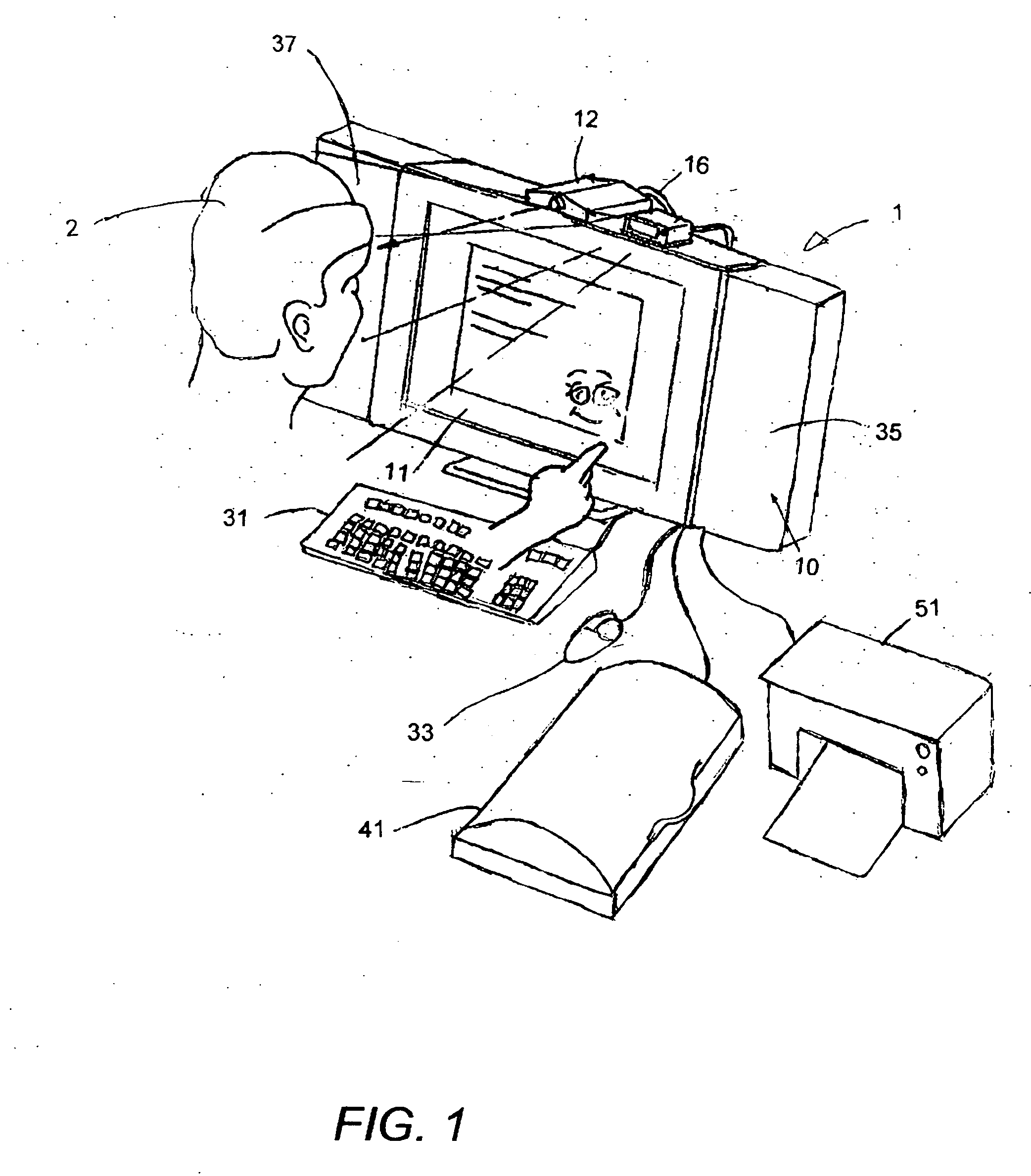 Virtual monitor system having lab-quality color accuracy