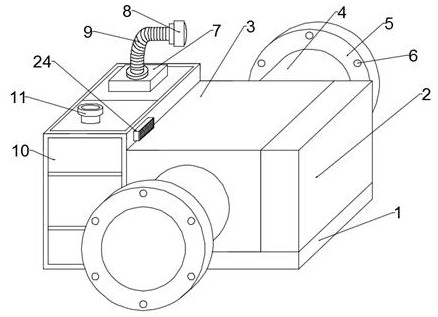 Underwater pipeline power generation lighting device