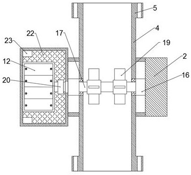 Underwater pipeline power generation lighting device