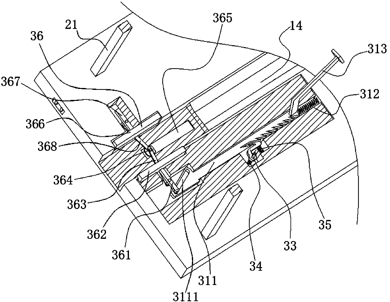 Mechanical vehicle carrying plate device for small two-wheel vehicle