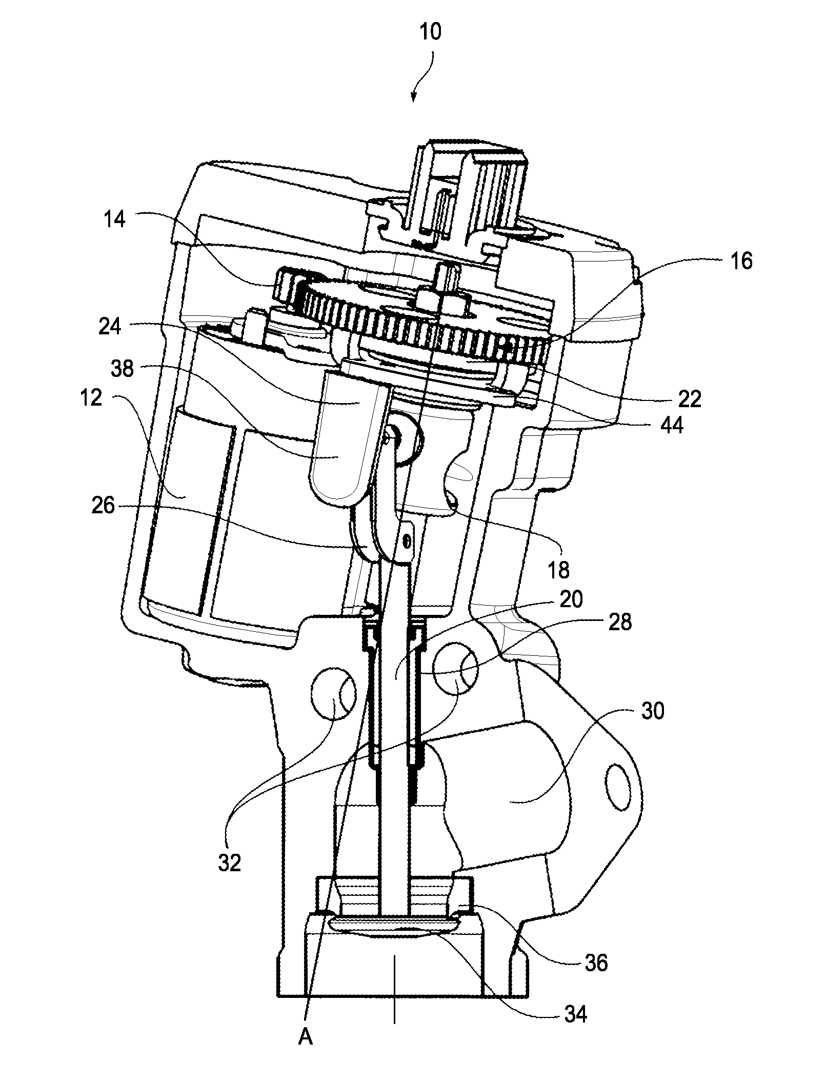 Exhaust gas recirculation valve