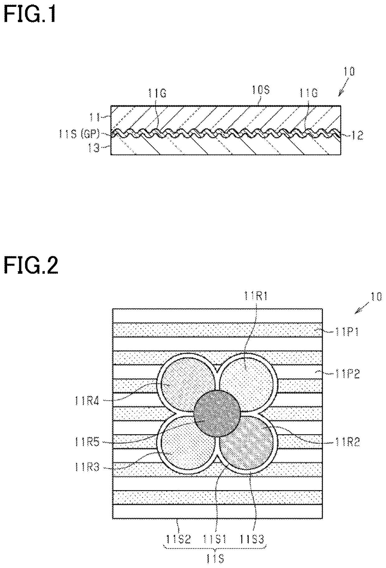 Optical element and authentication medium