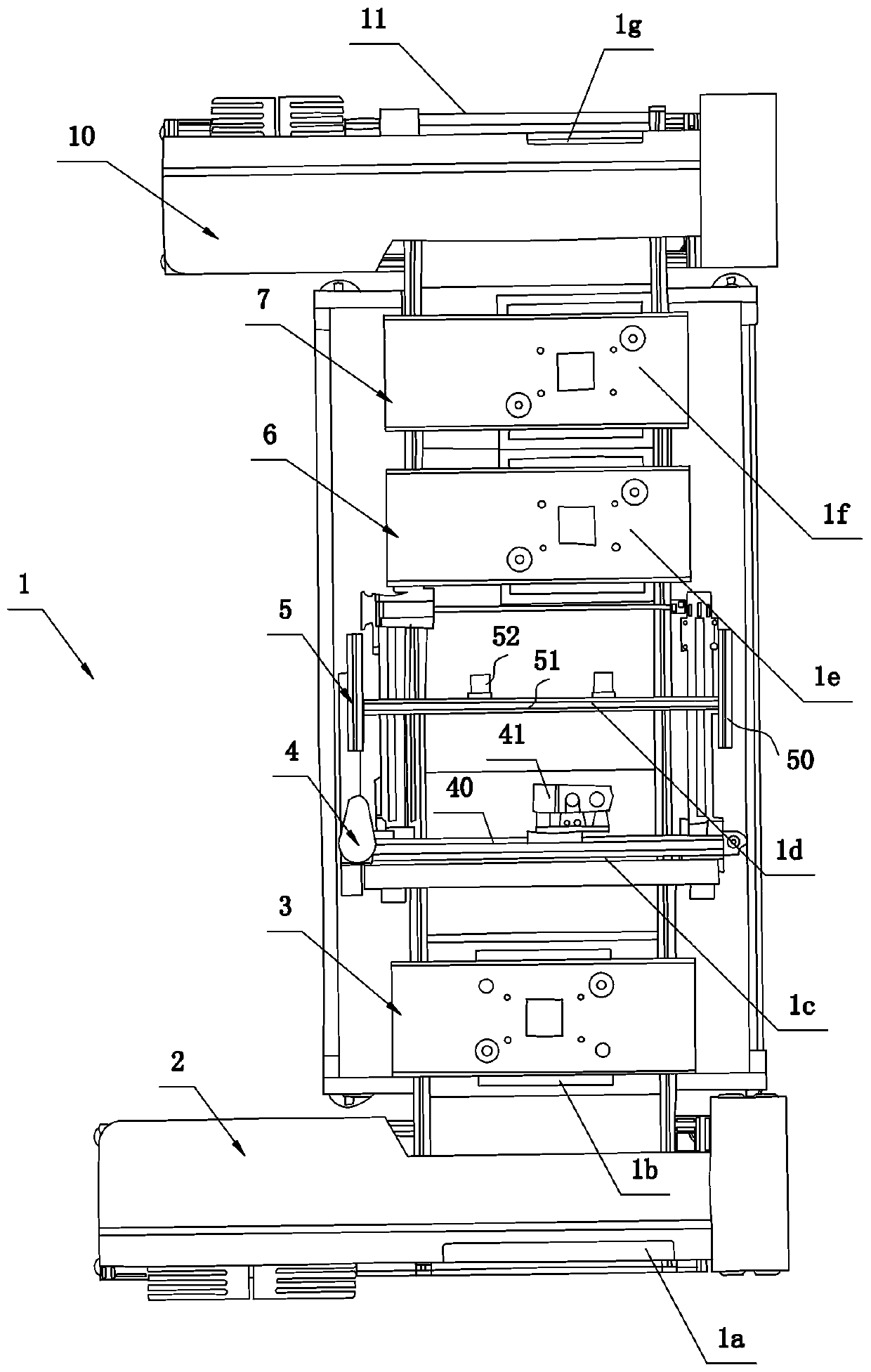 A kind of automatic sticking process of shoe upper