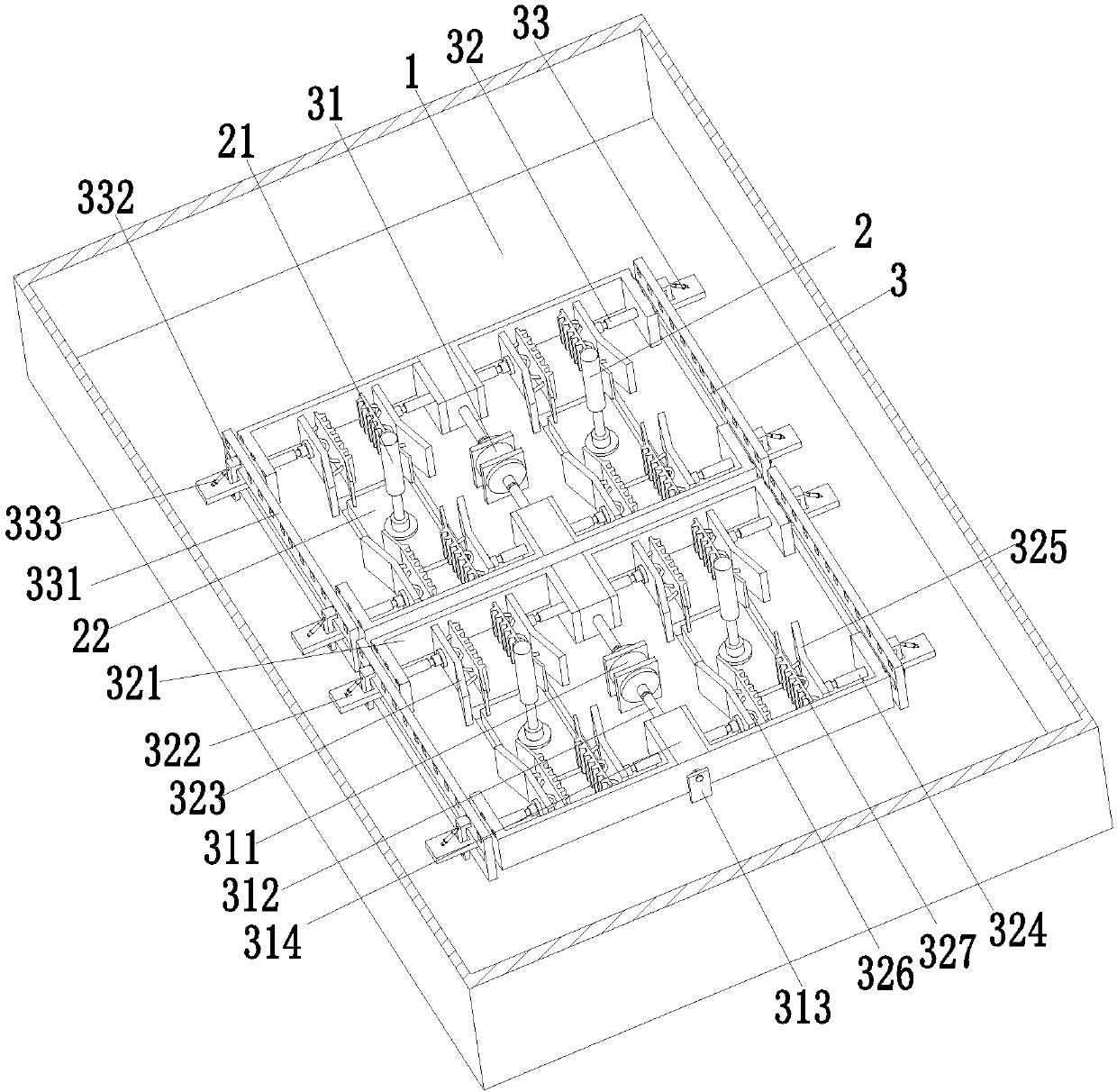 New energy electric vehicle equipment capable of stably dismounting and mounting vehicle-mounted power battery