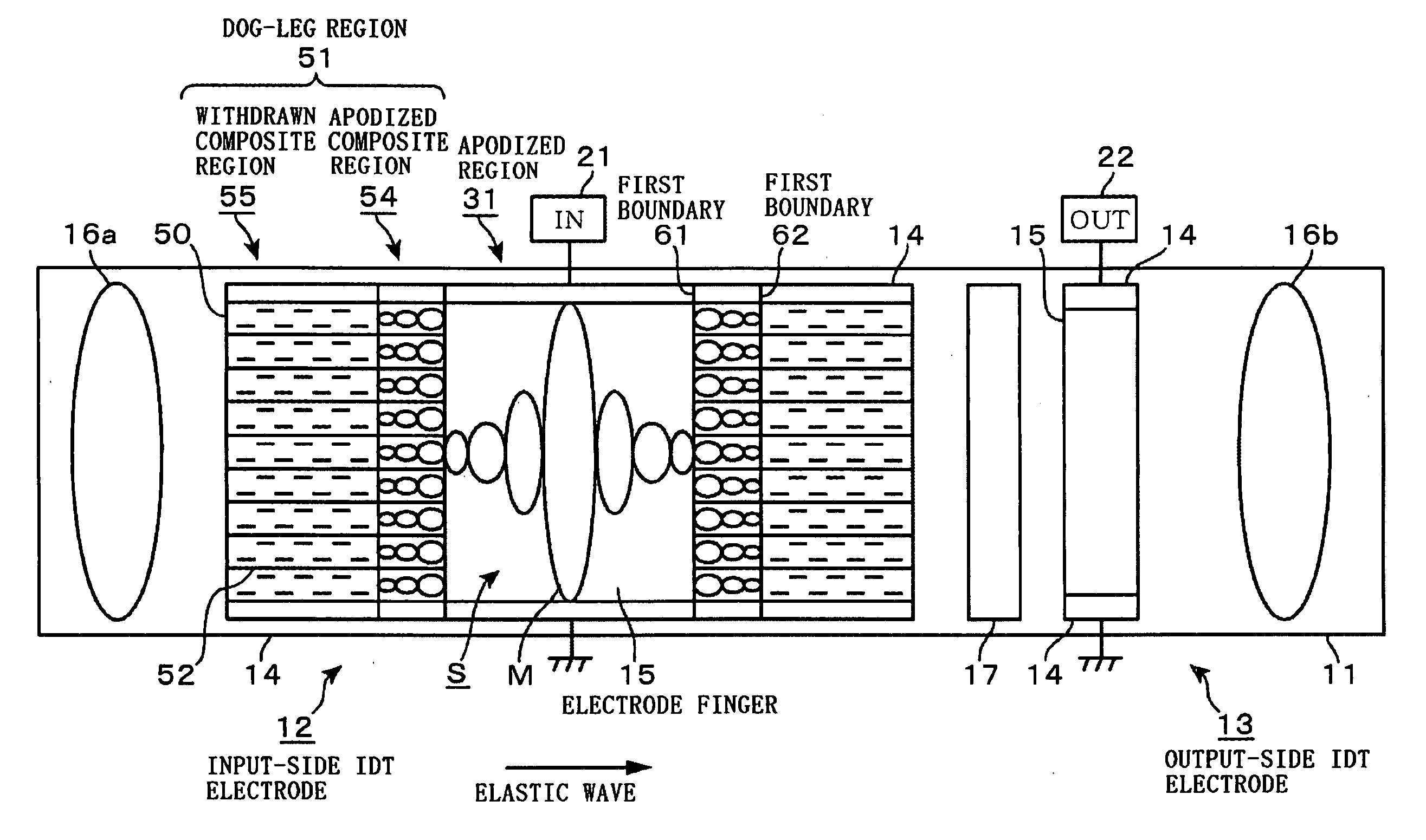 Transversal type filter