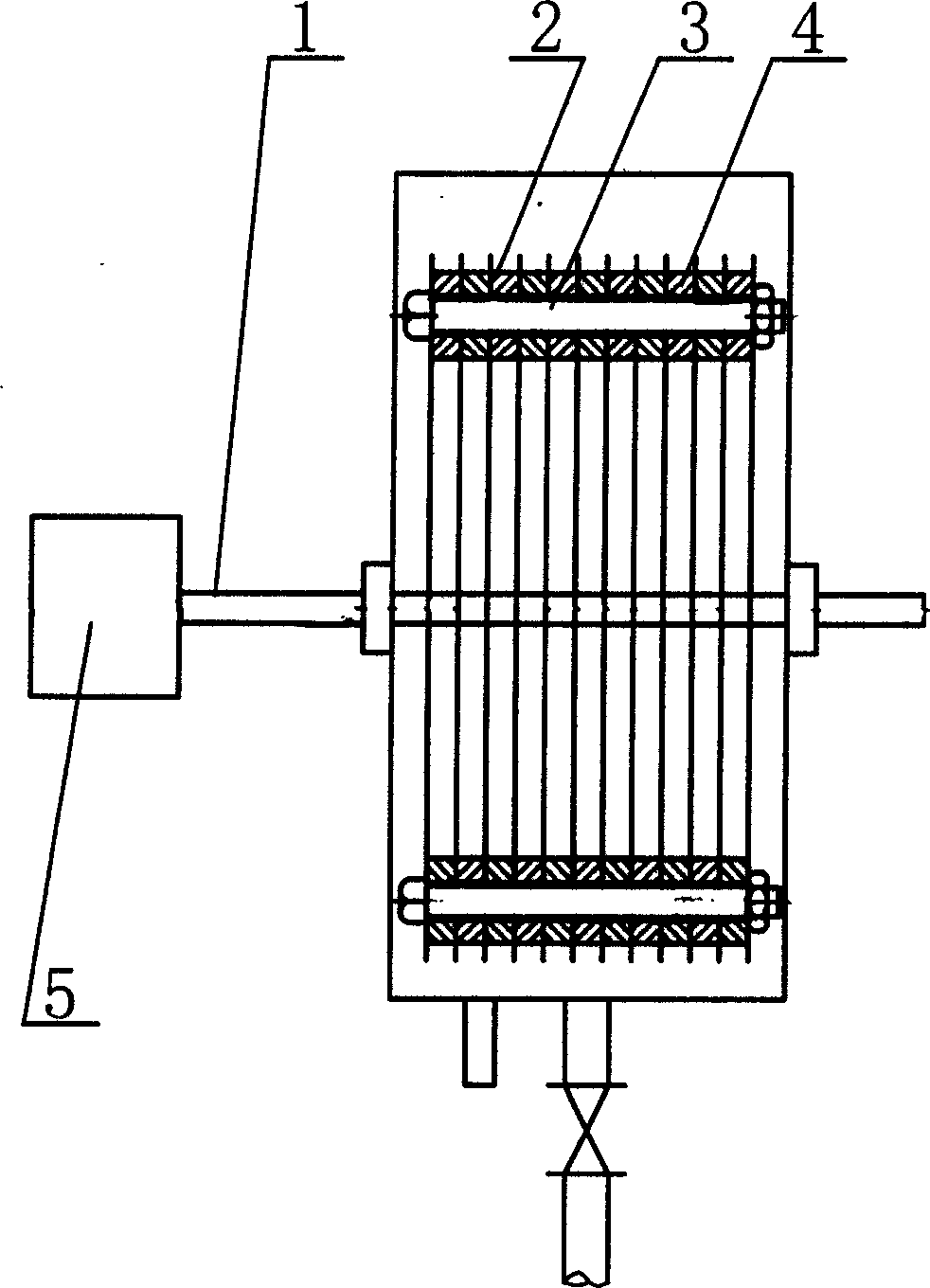 Rotary water film air treatment equipment