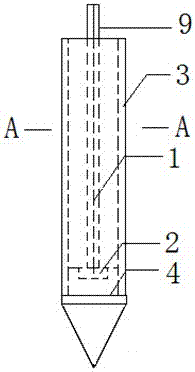 Pipe pile-anchor composite foundation and construction technology that can bear bidirectional load in tension and compression