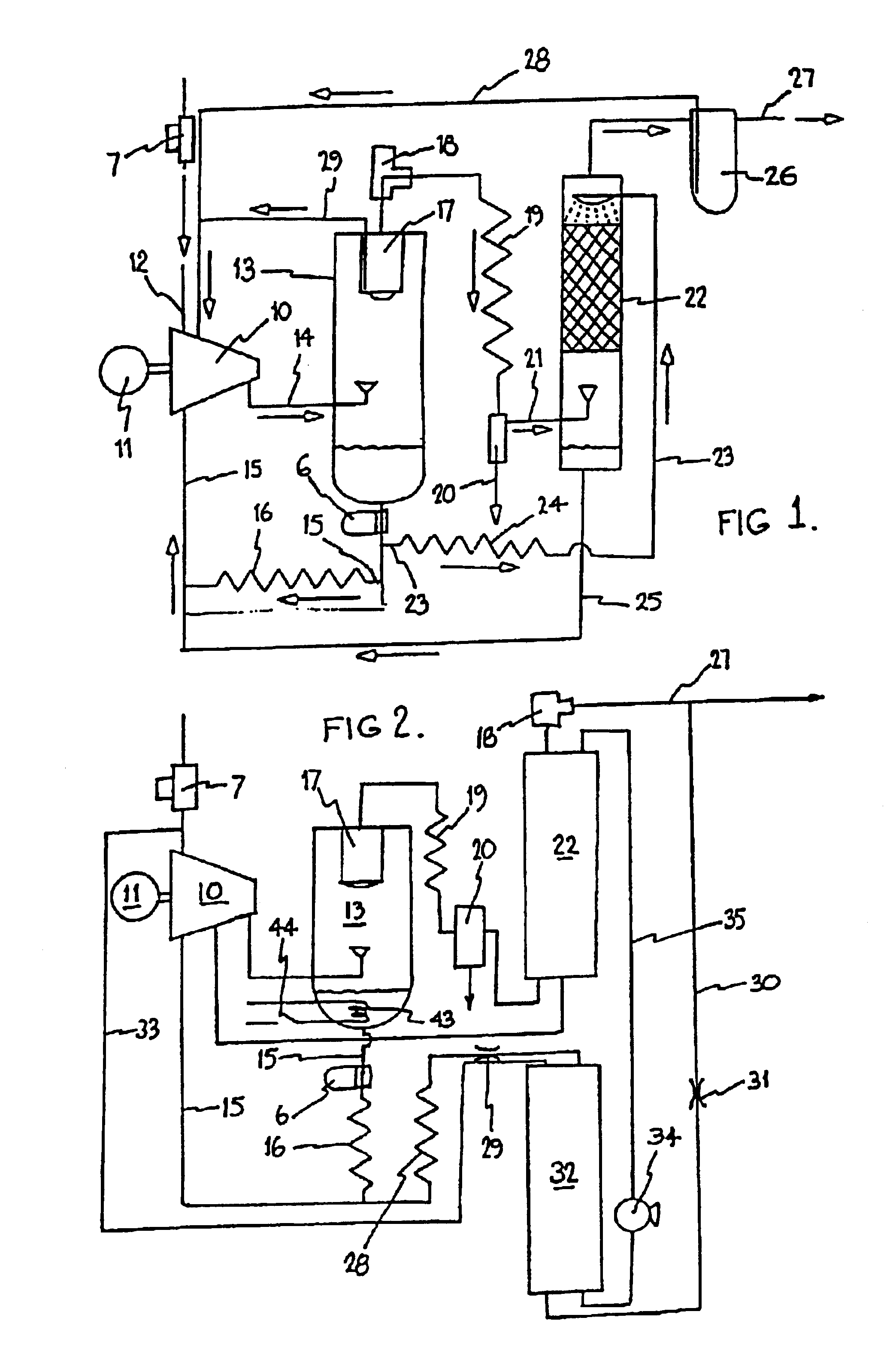 Integrated compressor drier apparatus