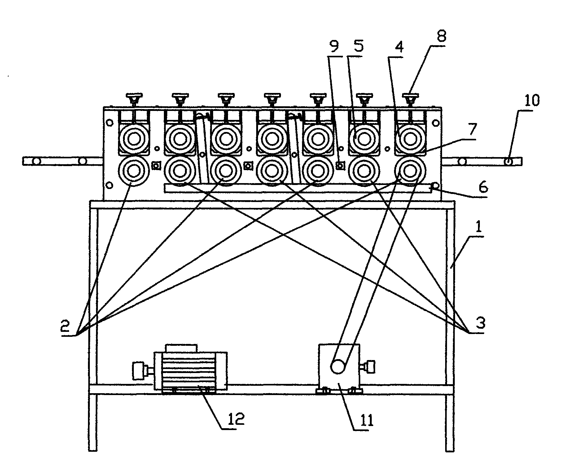 License plate wiping machine and license plate wiping method