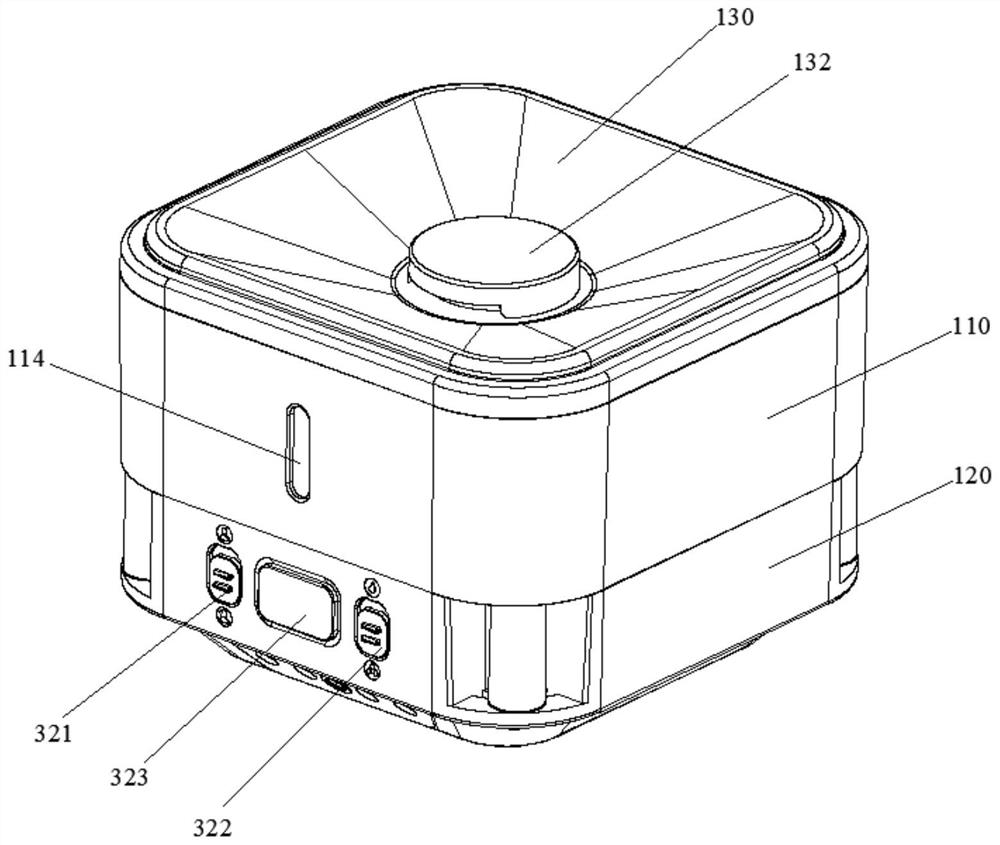 A disinfecting machine and a control method for the disinfecting machine