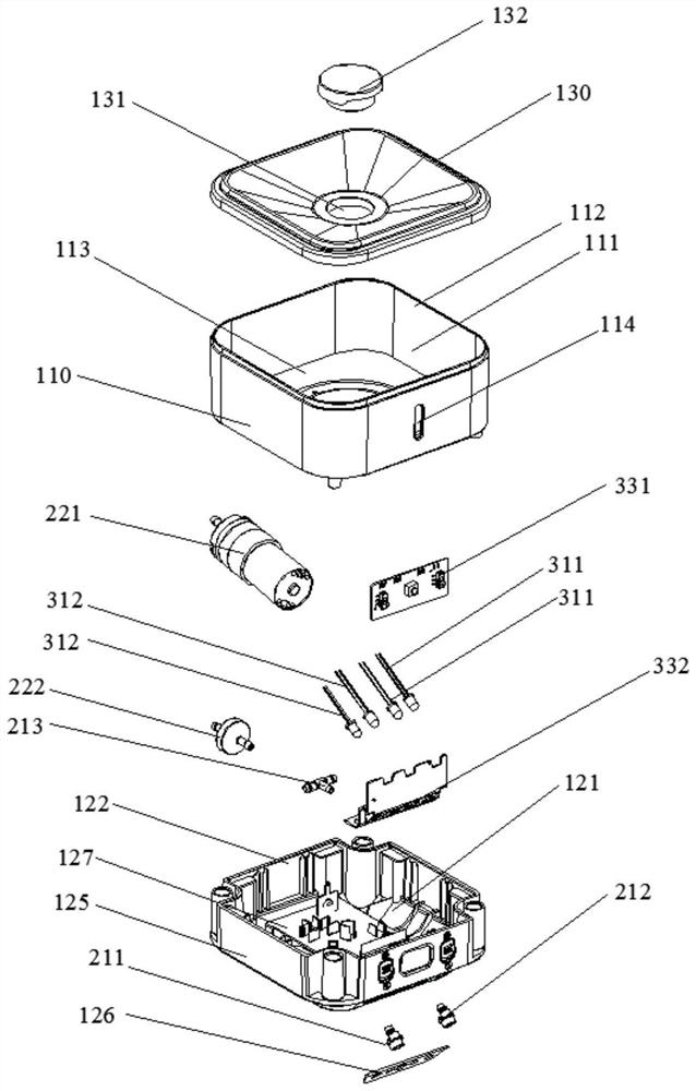 A disinfecting machine and a control method for the disinfecting machine