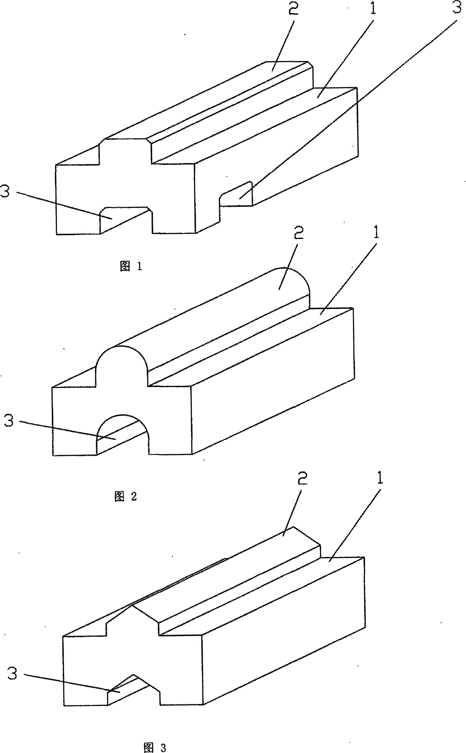 Positioning embedded bricklaying