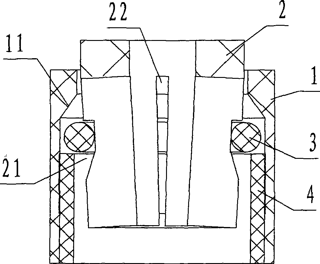 Capsule detachment conjoined device