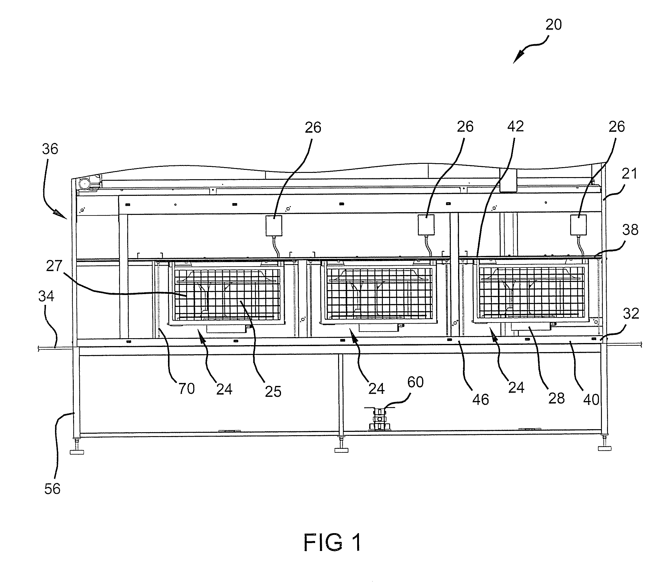 Computer Room Environmental Conditioning Unit with Translatable Blowers