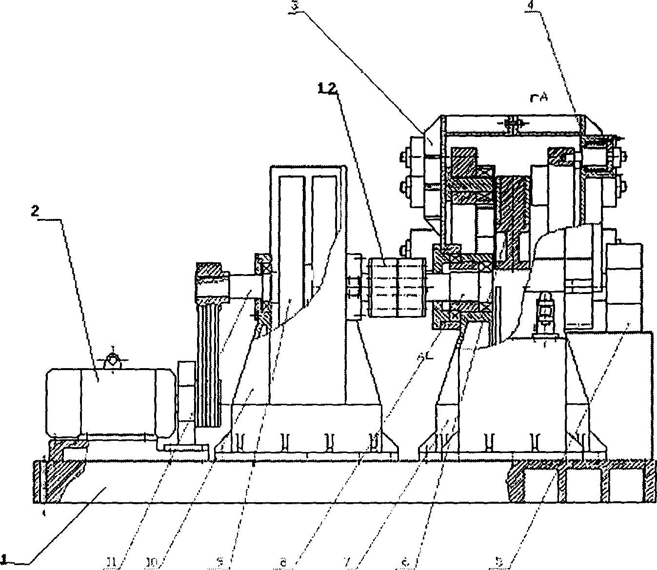 Vehicle eddy current brake experiment unit