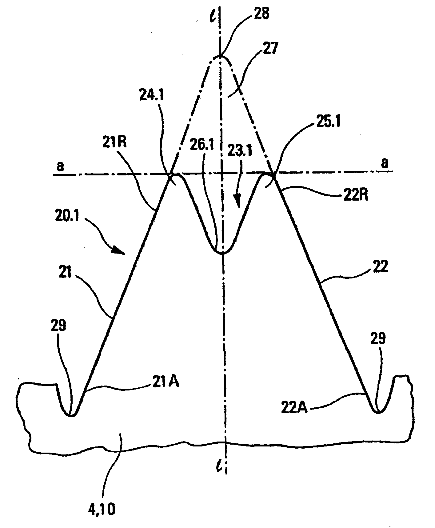 Noise control chevron for a nozzle, and nozzle and turboshaft engine provided with such a chevron