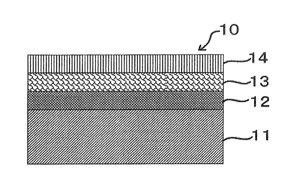 Electronic component metal material and method for manufacturing the same