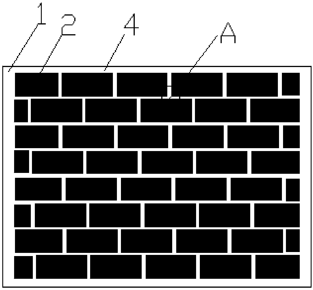 Glass panel for solar photovoltaic cell and preparation method of glass panel