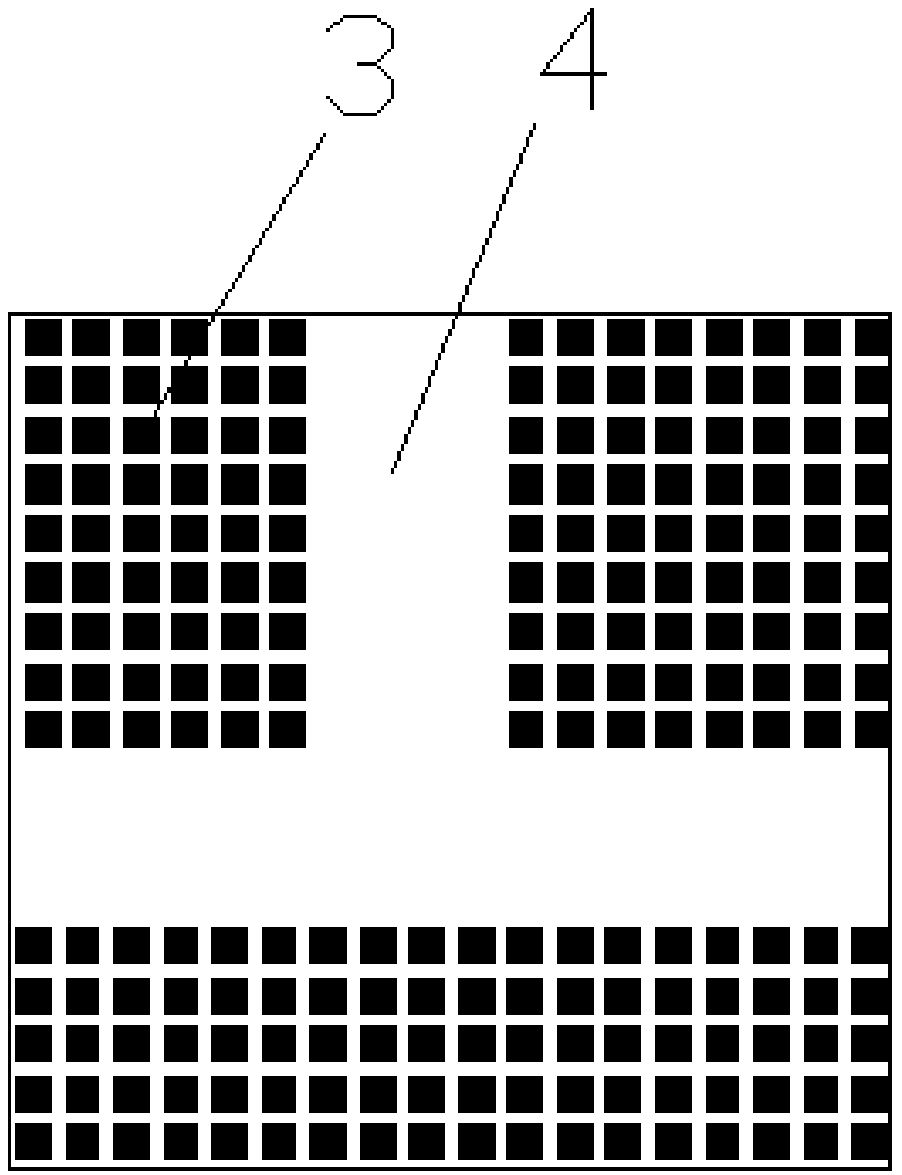 Glass panel for solar photovoltaic cell and preparation method of glass panel