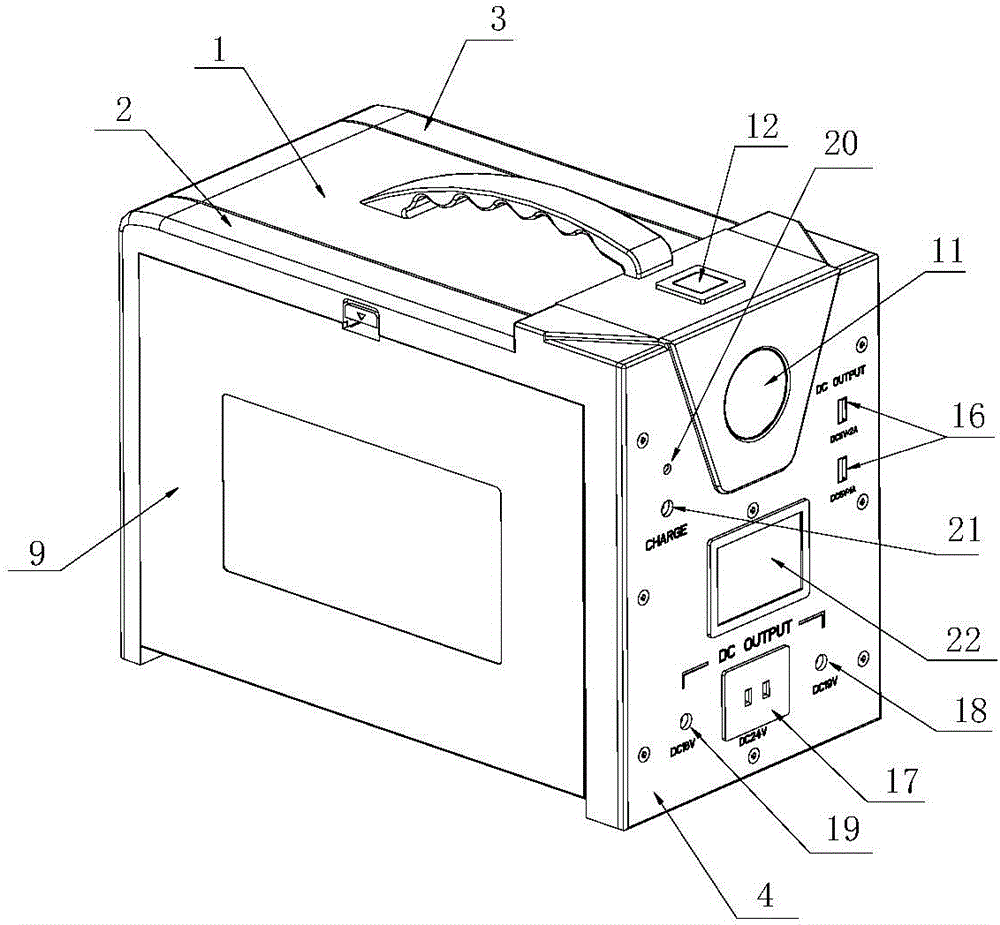 Field portable multifunctional solar integrated power supply