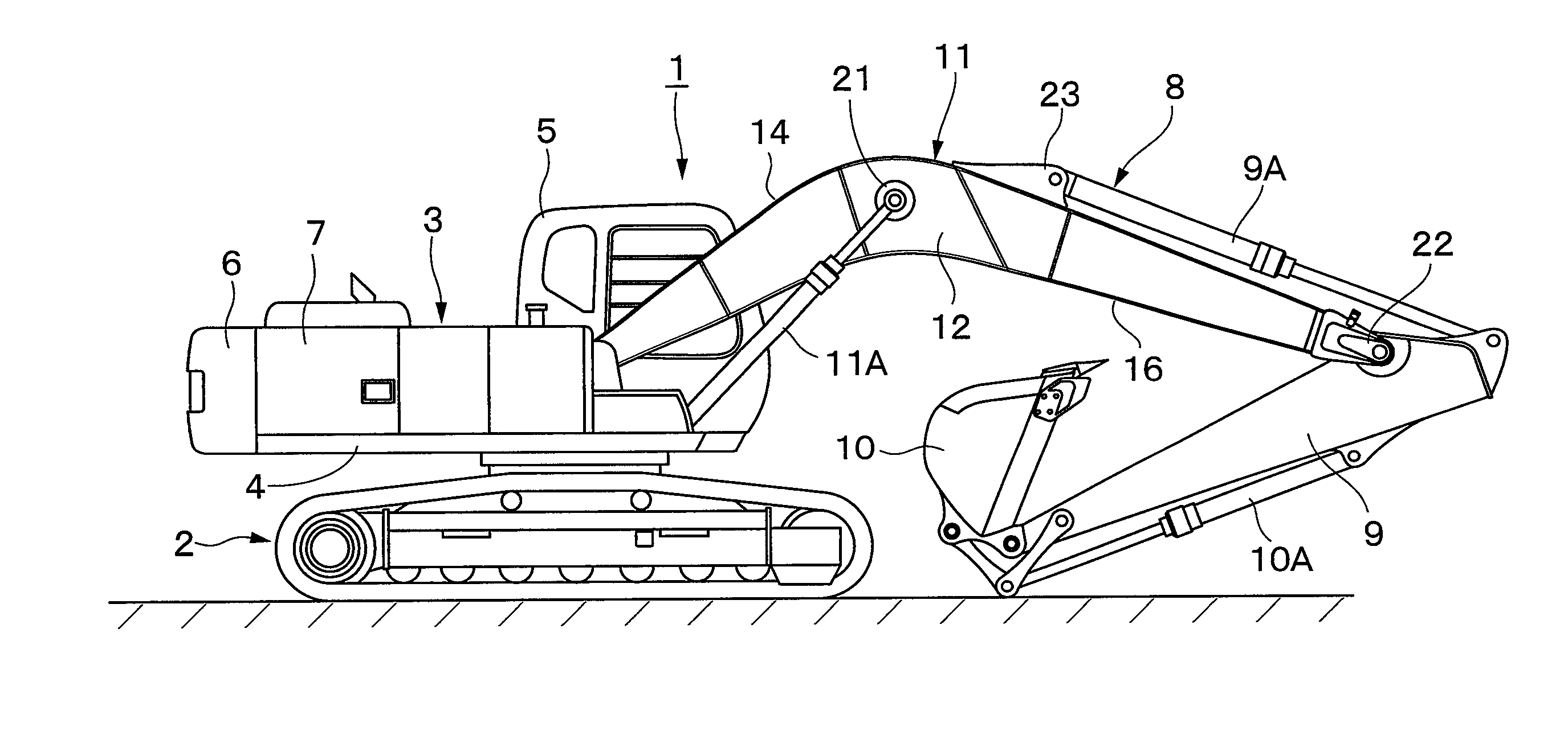 Boom for construction machine