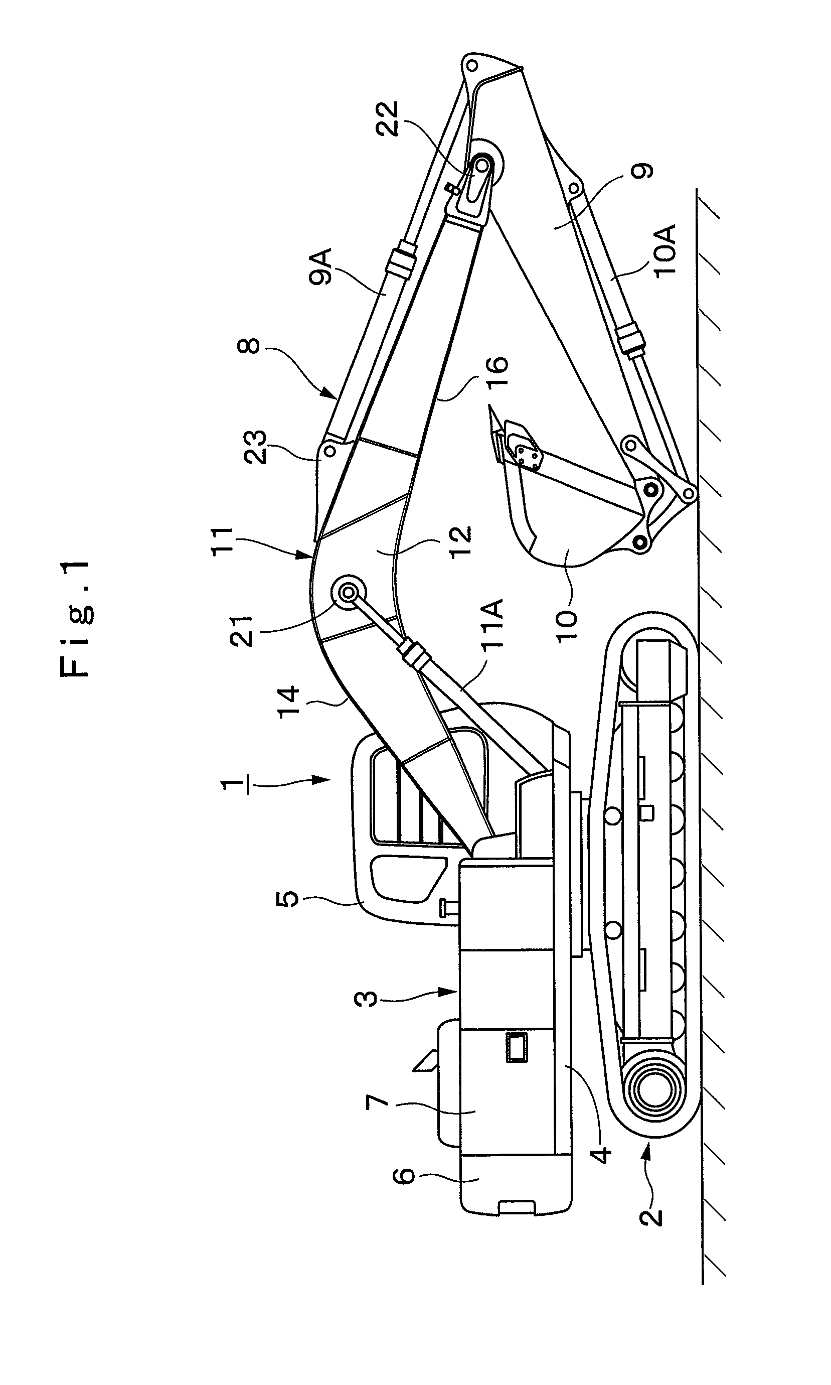 Boom for construction machine