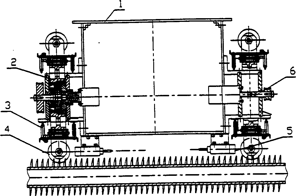 Shifter of detection robot for bearing pipe of heat exchanger