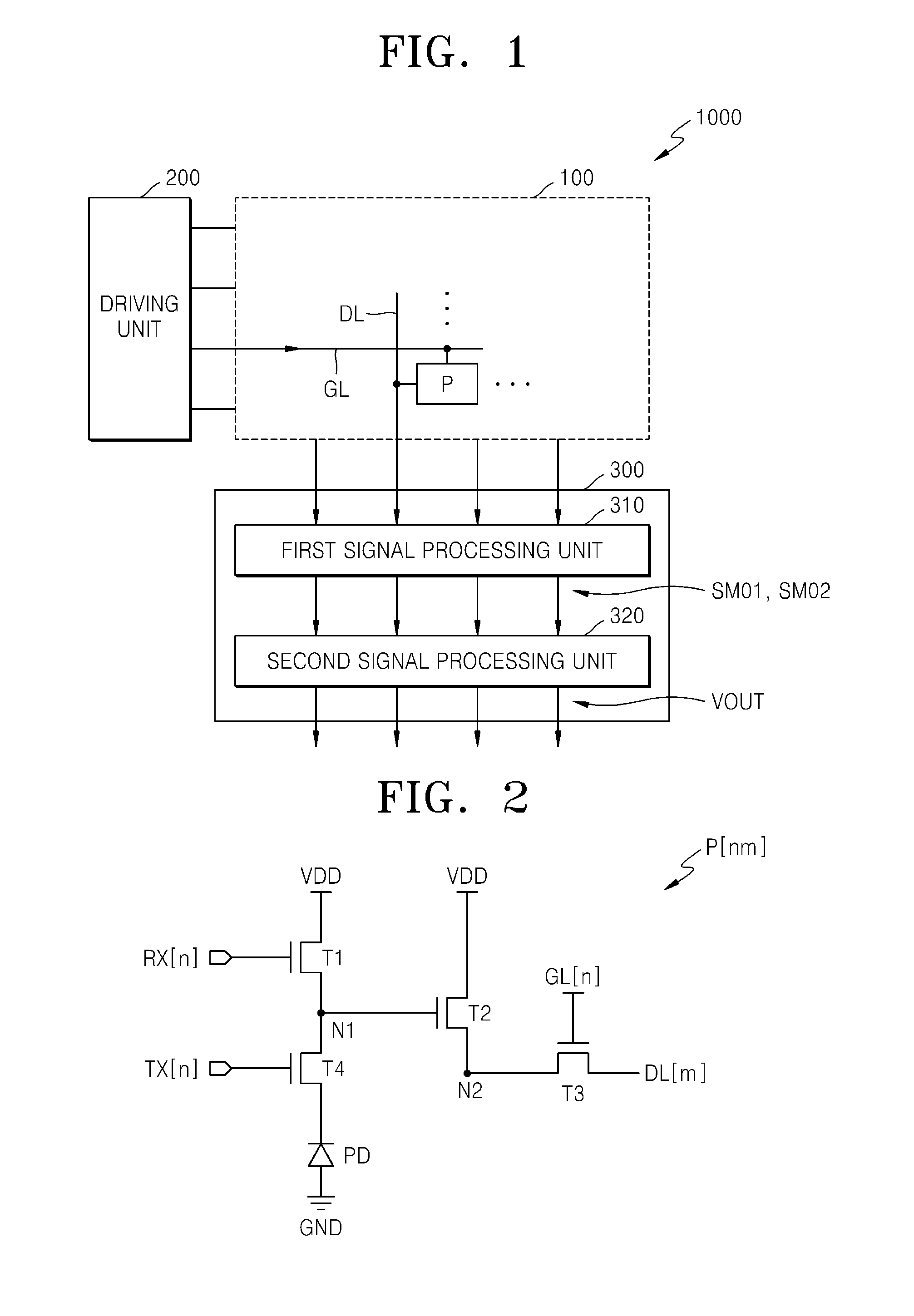 Photo detecting pixels and x-ray detector including the same