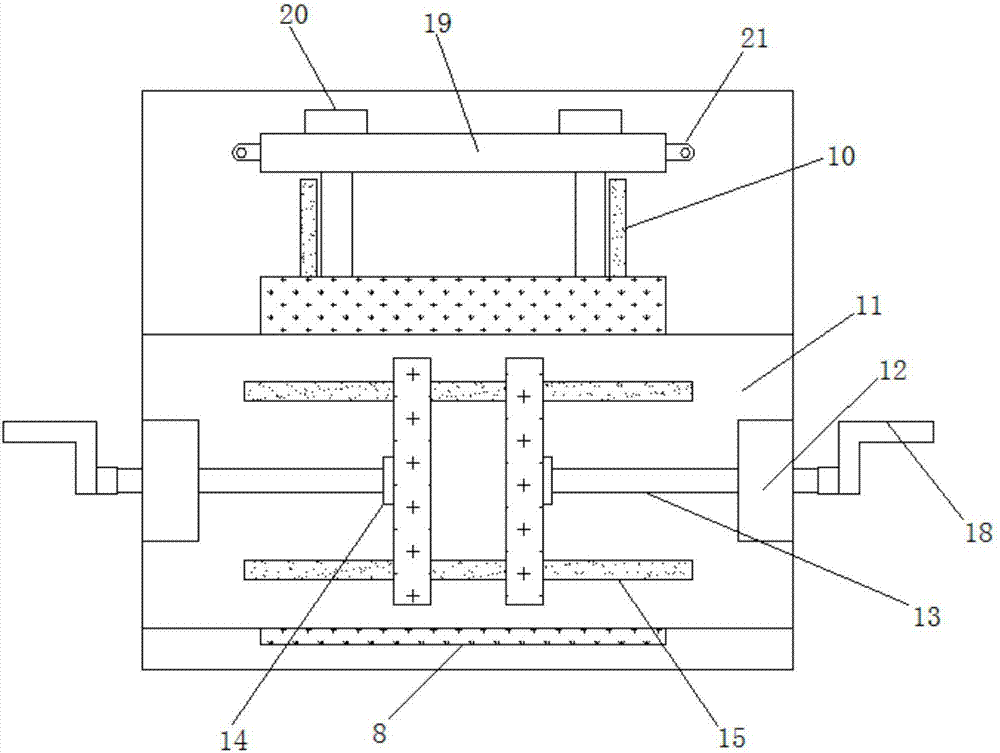 Adjustable bolt drilling machine fixture